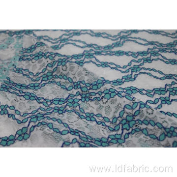 Nylon Cotton Polyester Lace Fabric